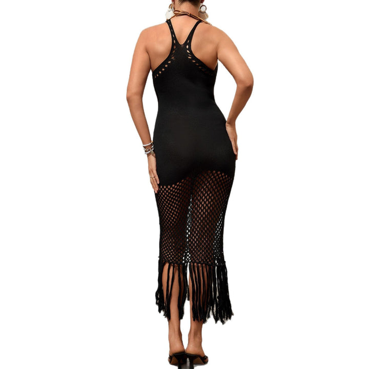 Damen Netzkleid mit Fransen Echo Archiv