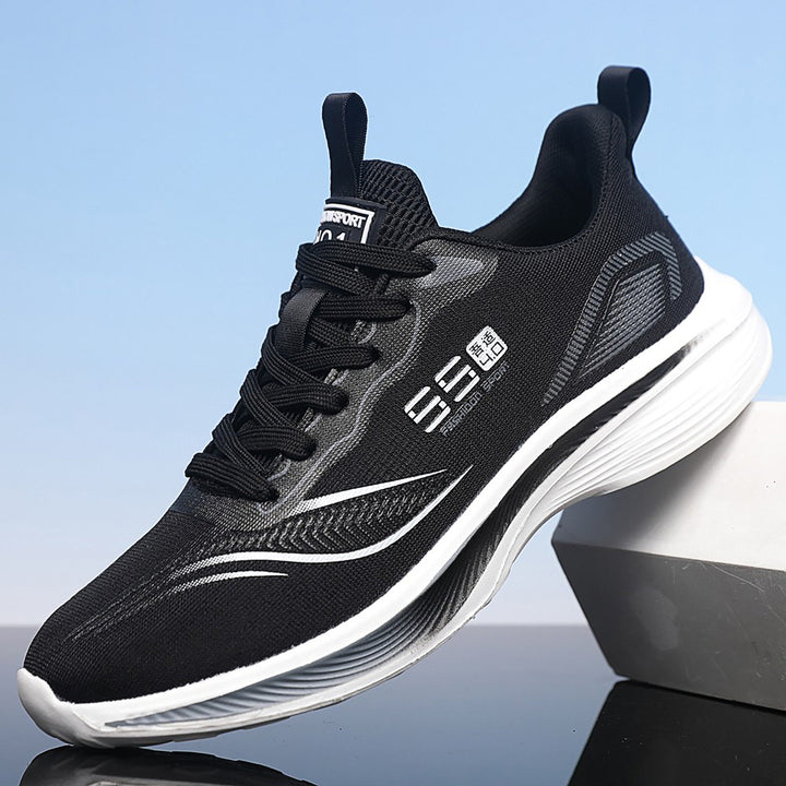 Damen nan atmungsaktiver Komfort-Walking-Sneaker mit sockenähnlichem Einstieg und dämpfender EVA-Plateausohle Echo Archiv