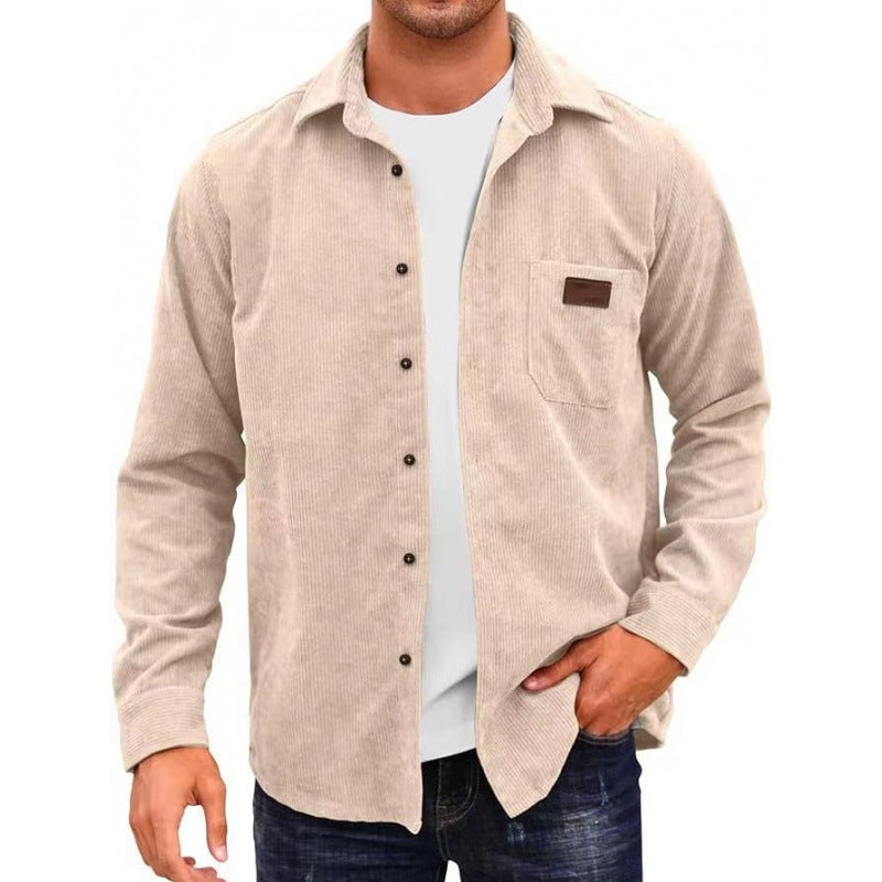 Herren Corduroy Hemdjacke Echoarchiv