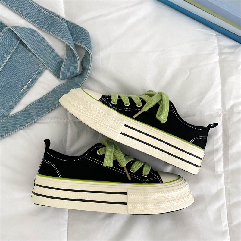 Damen Trendige Sneaker mit dicker Sohle und modischen Details Echo Archiv