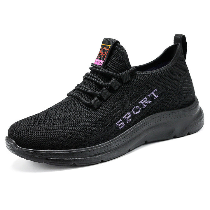 Damen Atmungsaktive Sport-Sneakers mit elastischem Obermaterial und dämpfendem Fußbett Echo Archiv