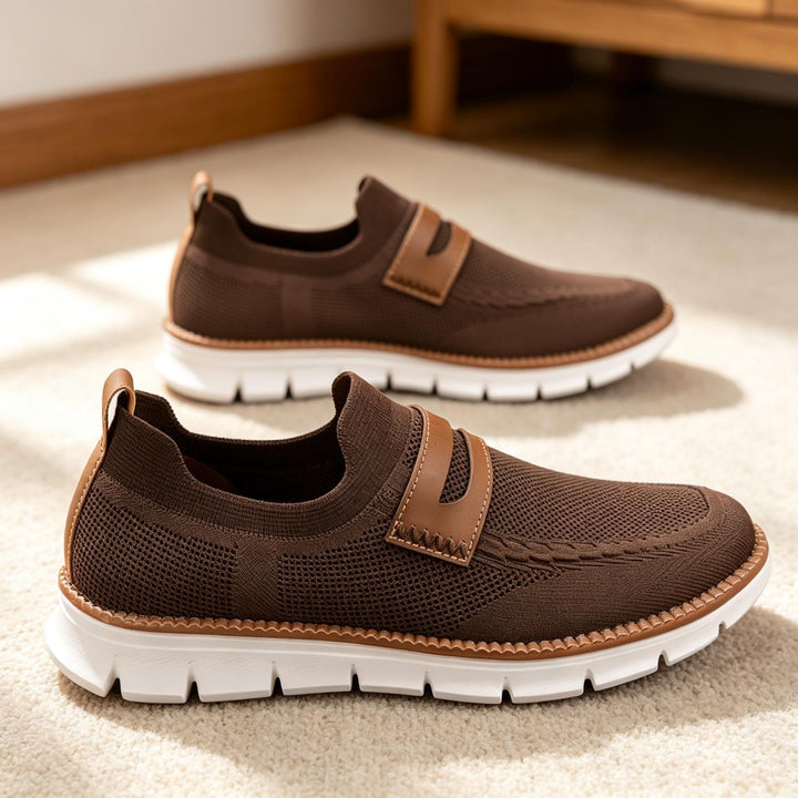 Herren Bequeme Slip-On Sneakers Echoarchiv 1788175327