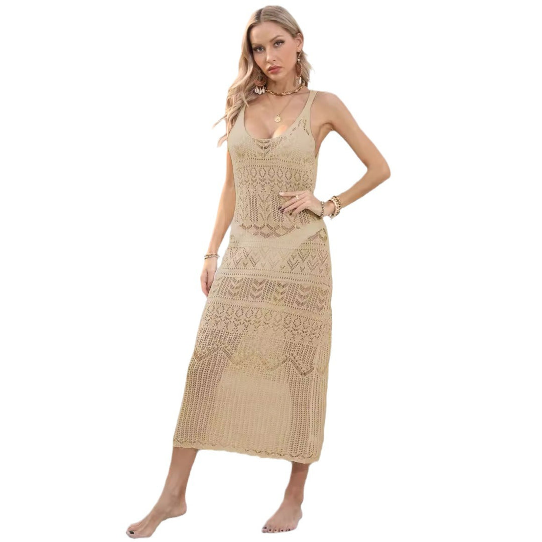Damen luftiges Häkel-Kleid Echo Archiv