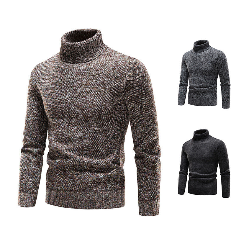 Herren Rollkragenpullover aus hochwertiger Wolle Echoarchiv