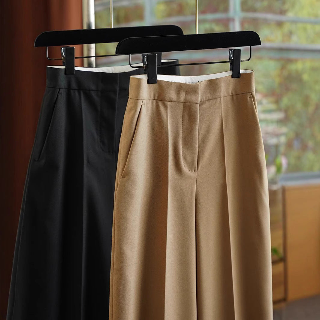Damen Elegante und bequeme weite Stoffhose Echoarchiv