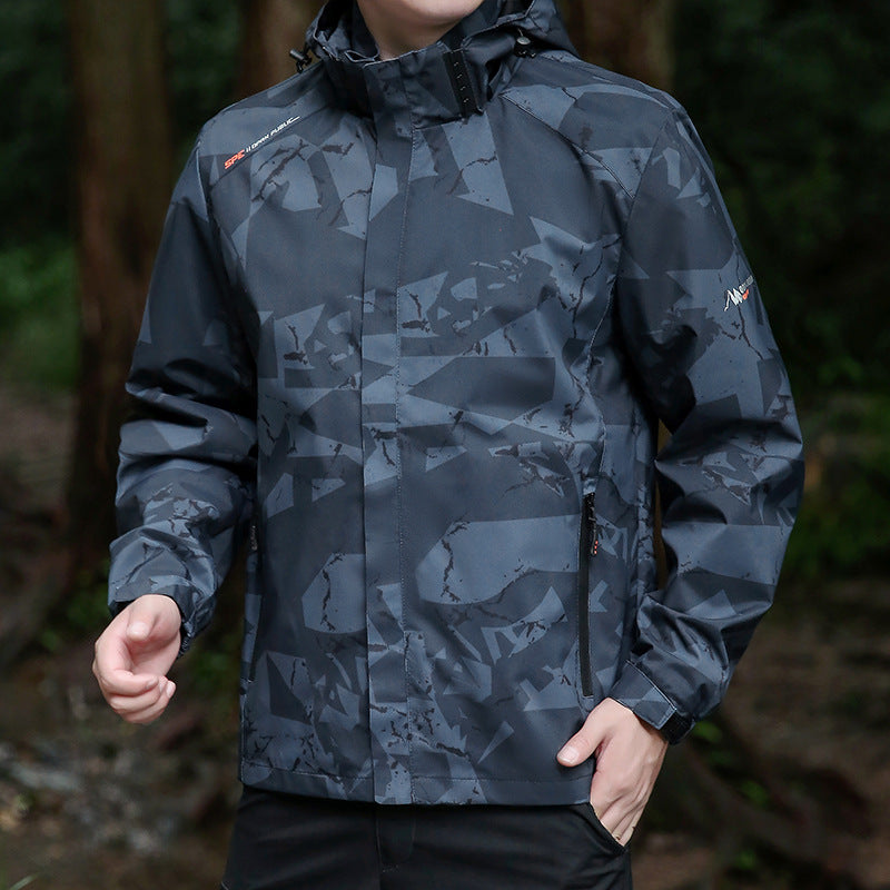 Herren-Allwetterjacke mit Hochleistungsdesign Echo Archive