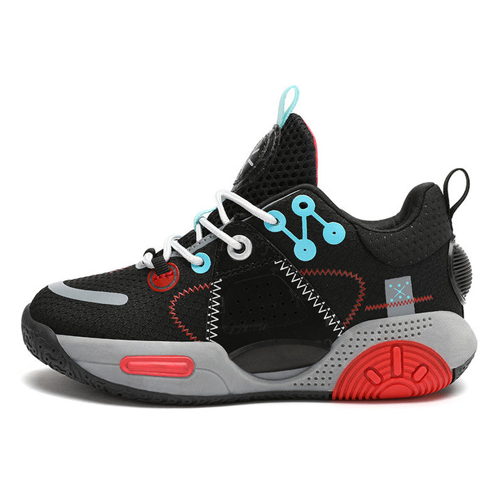 Damen Colorblock-Sneaker mit atmungsaktivem Mesh und gepolsterter Komfortsohle – Névara