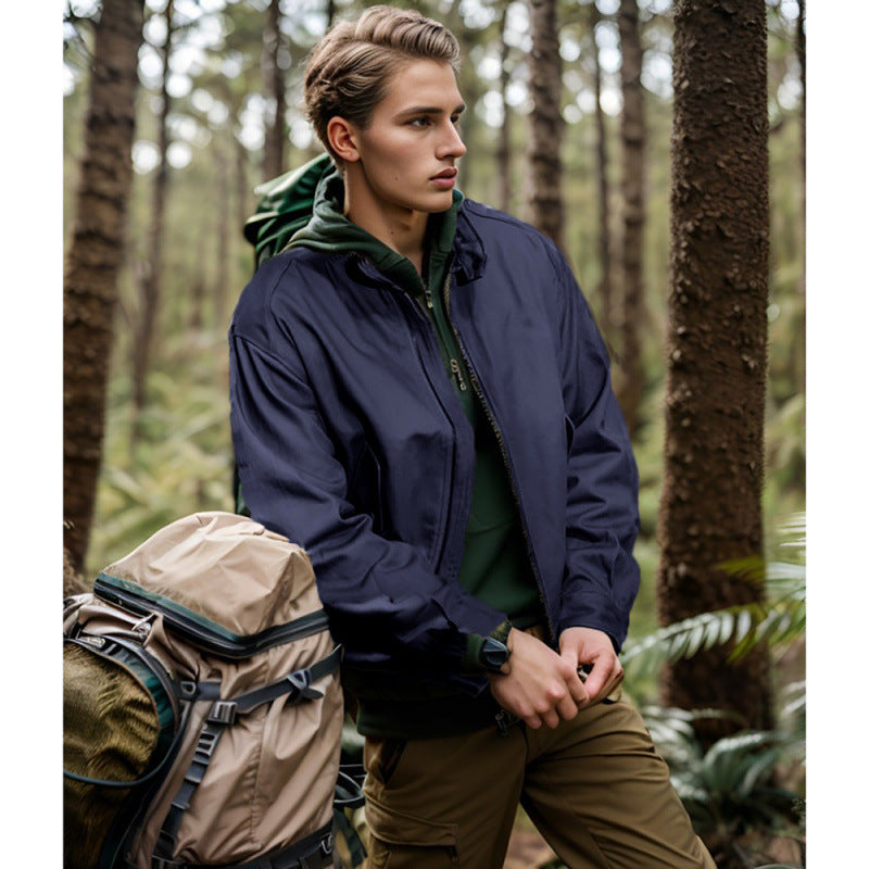 Herren sportliche Windjacke Echoarchiv