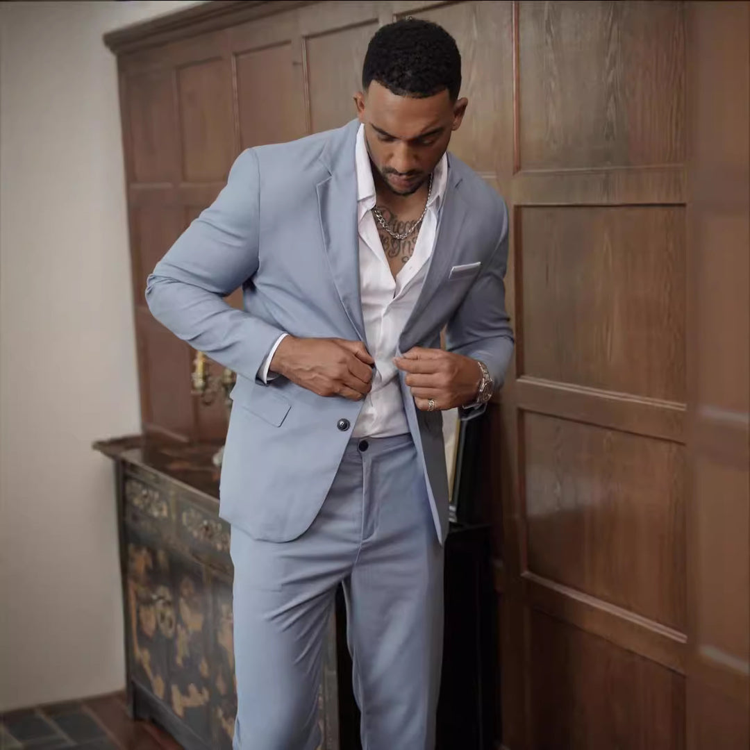Herren elegantes Anzugset mit modernem Schnitt Echoarchiv