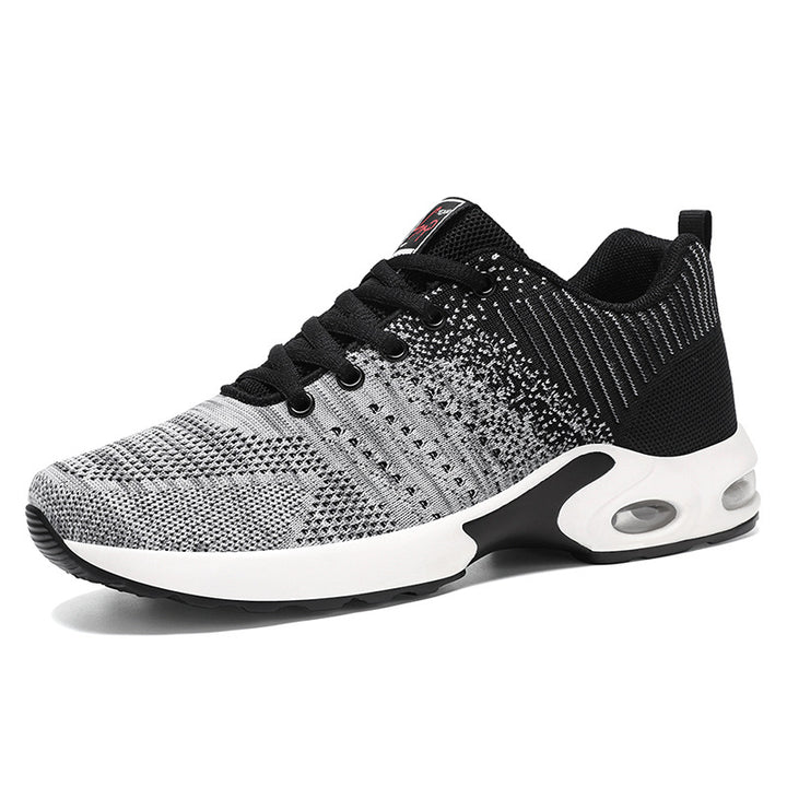 Herren nan atmungsaktive leichte Strick-Sneaker mit Luftkissen und rutschfester Laufsohle Echo Archiv