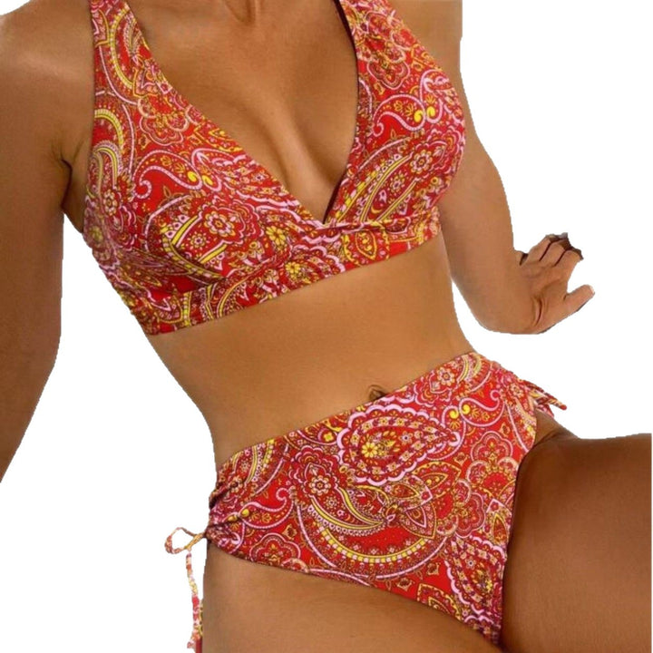 Damen Bikini-Set mit romantischem Paisley-Muster Echo Archiv