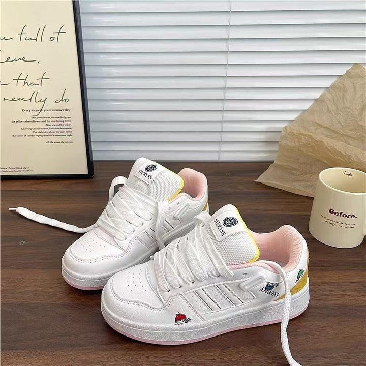 Damen Sneakers mit lustigen Applikationen und rutschfester Sohle Echo Archiv
