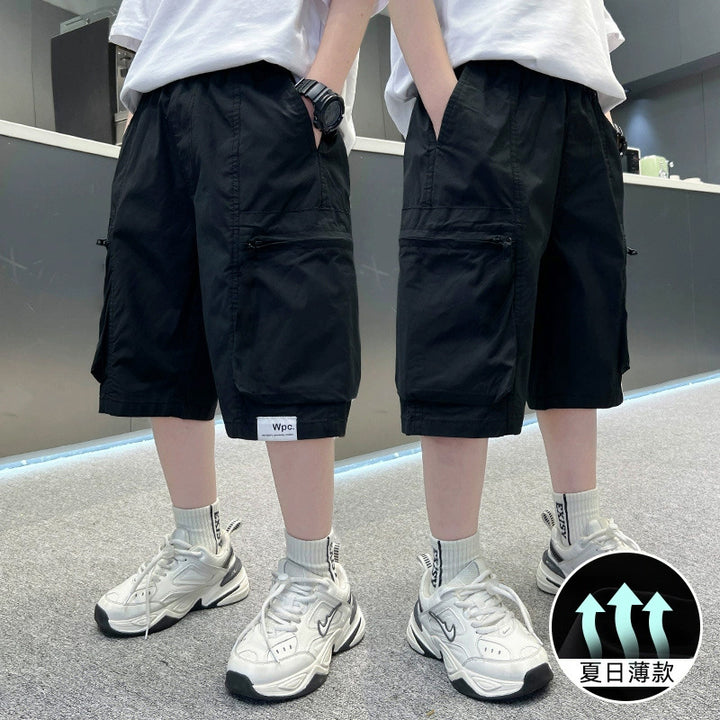 Unisex lässige Cargo-Shorts mit großen Taschen Echo Archiv