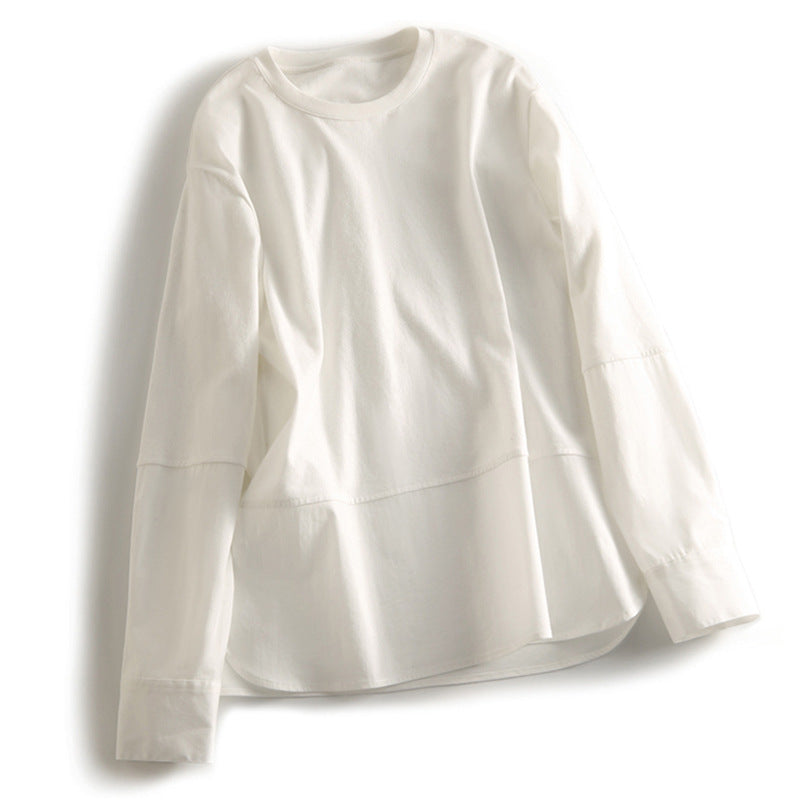 Damen Lässiges Langarmshirt Echoarchiv