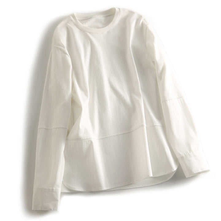 Damen Lässiges Langarmshirt Echoarchiv