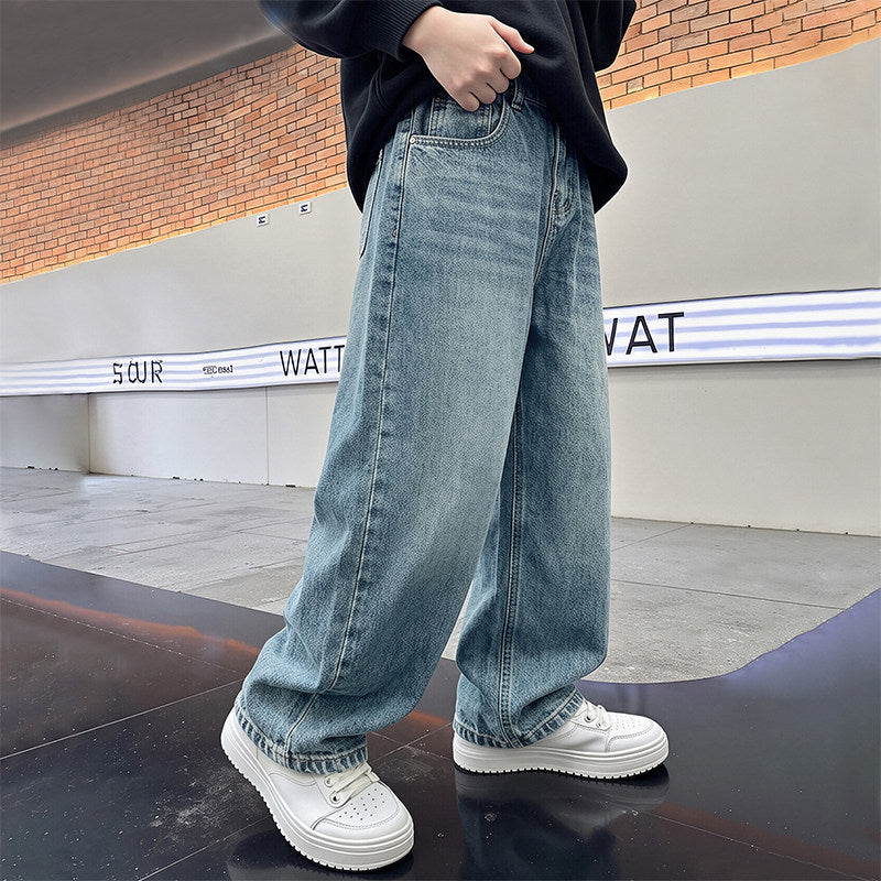 Unisex weite Jeans mit modernem Schnitt Echo Archiv
