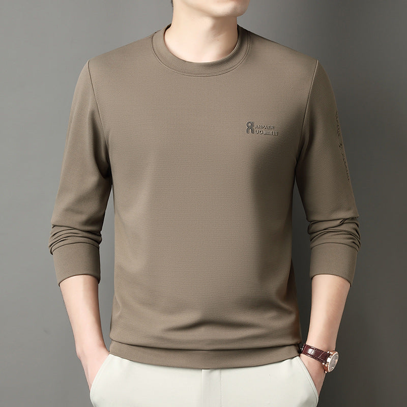 Herren Sport Sweatshirt mit strukturiertem Gewebe und modernem Rundhalsausschnitt Echoarchiv