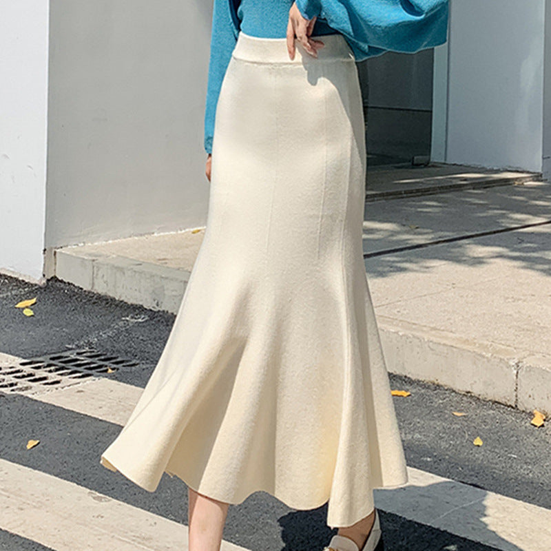 Damen Eleganter und schwingender Maxirock Echo Archiv