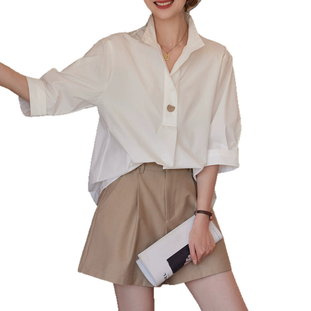 Damen Elegante und luftige Bluse mit modernem Schnitt Echoarchiv