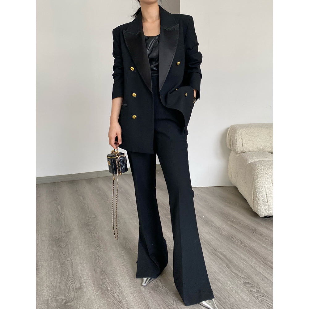 Damen Eleganter Doppeltreiher Blazer Echoarchiv