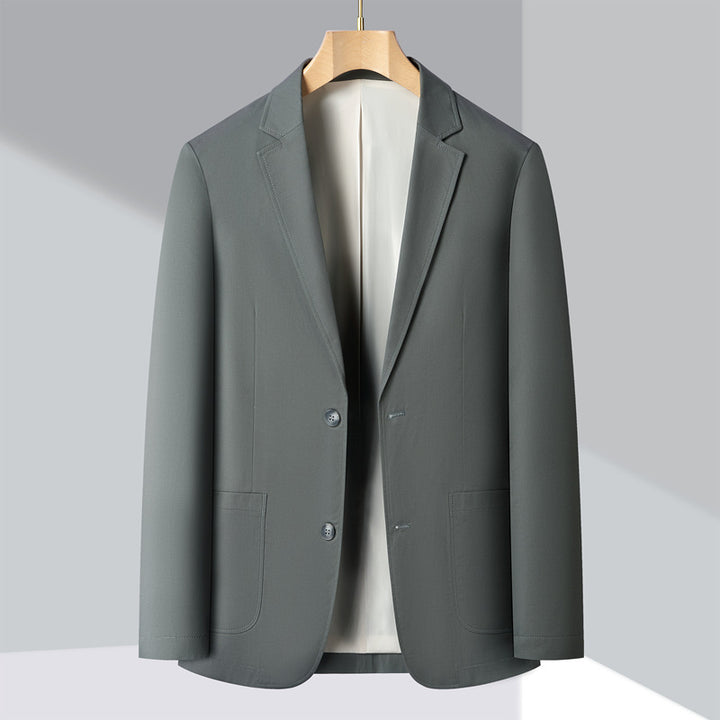 Herren eleganter Business-Blazer mit einem modernen Slim-Fit Schnitt und praktischen Taschen Echoarchiv