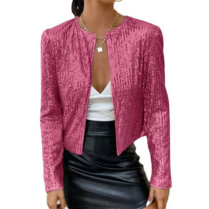 Damen Glitzernde Strickjacke Echoarchiv
