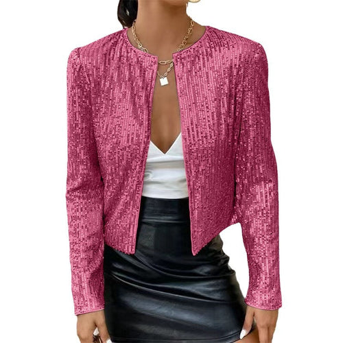Damen Glitzernde Strickjacke Echoarchiv