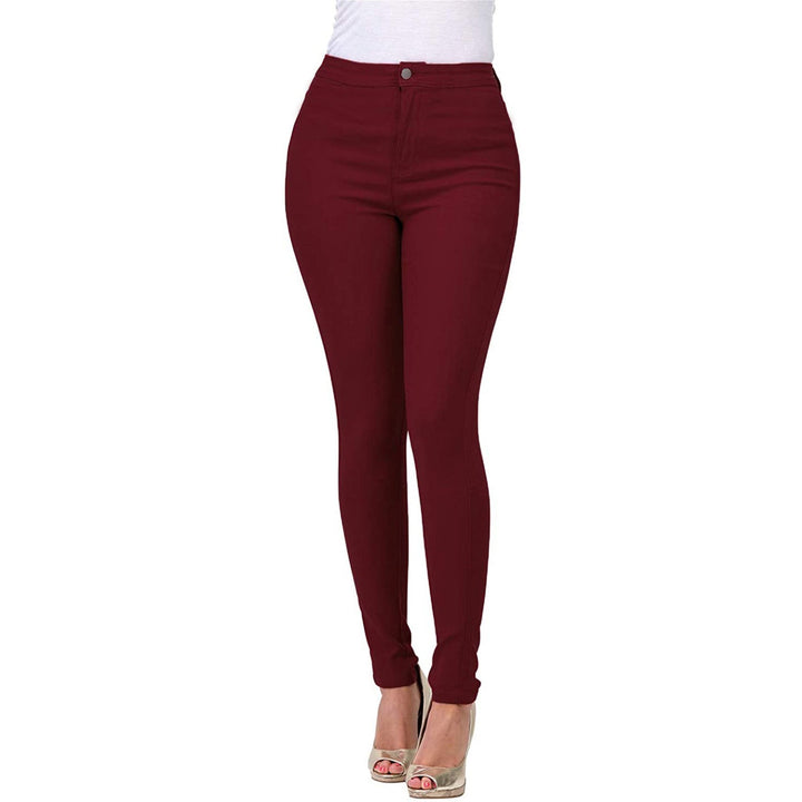 Damen Hoch geschnittene Skinny Jeans mit elastischem Stretch Echo Archiv