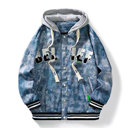Herren Urbane Freizeitjacke mit Kapuze Echo Archiv