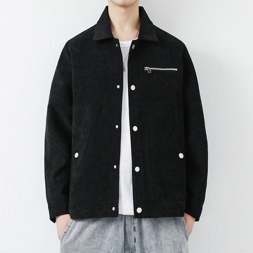 Herren Modische Cordjacke Echo Archiv