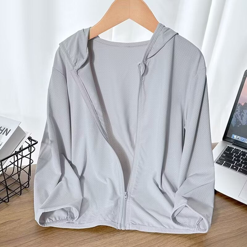 Unisex nan leichte Kapuzenjacke mit atmungsaktiver Netzstruktur und durchgehendem Reißverschluss Echo Archiv