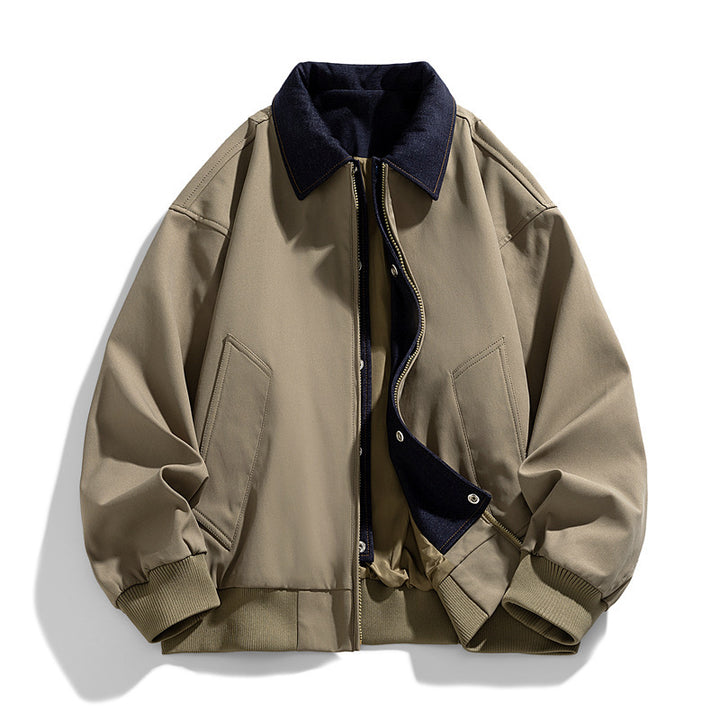 Herren Modische Übergangsjacke mit Steppdetails Echo Archiv