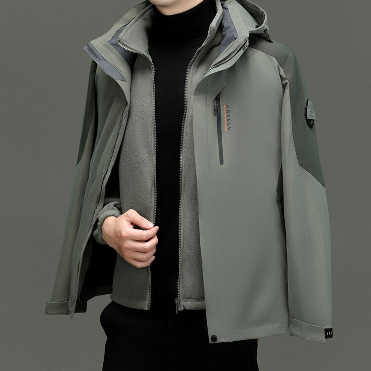 Herren Funktionsjacke mit innovativen wasserabweisenden Eigenschaften Echoarchiv