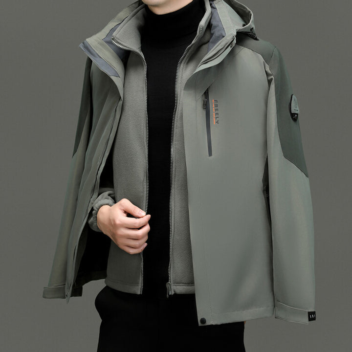 Herren Funktionsjacke mit innovativen wasserabweisenden Eigenschaften Echoarchiv