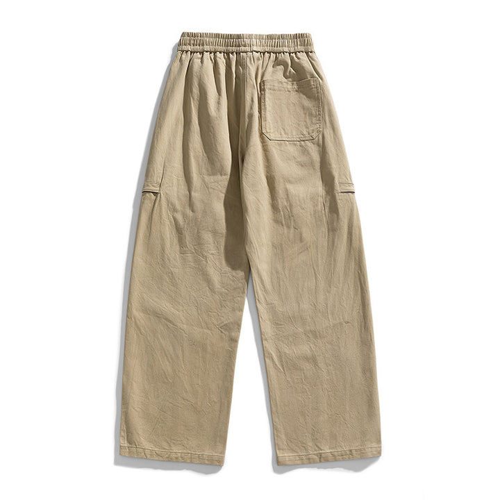Herren Weite Cargo-Jogginghose im Baggy‑Schnitt mit Kordelbund & Mehrfachtaschen Echoarchiv