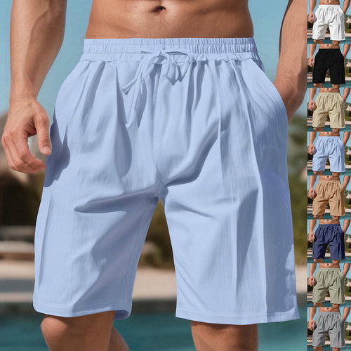 Herren praktische Sport-Shorts mit elastischem Bund und verstellbarem Kordelzug Echoarchiv