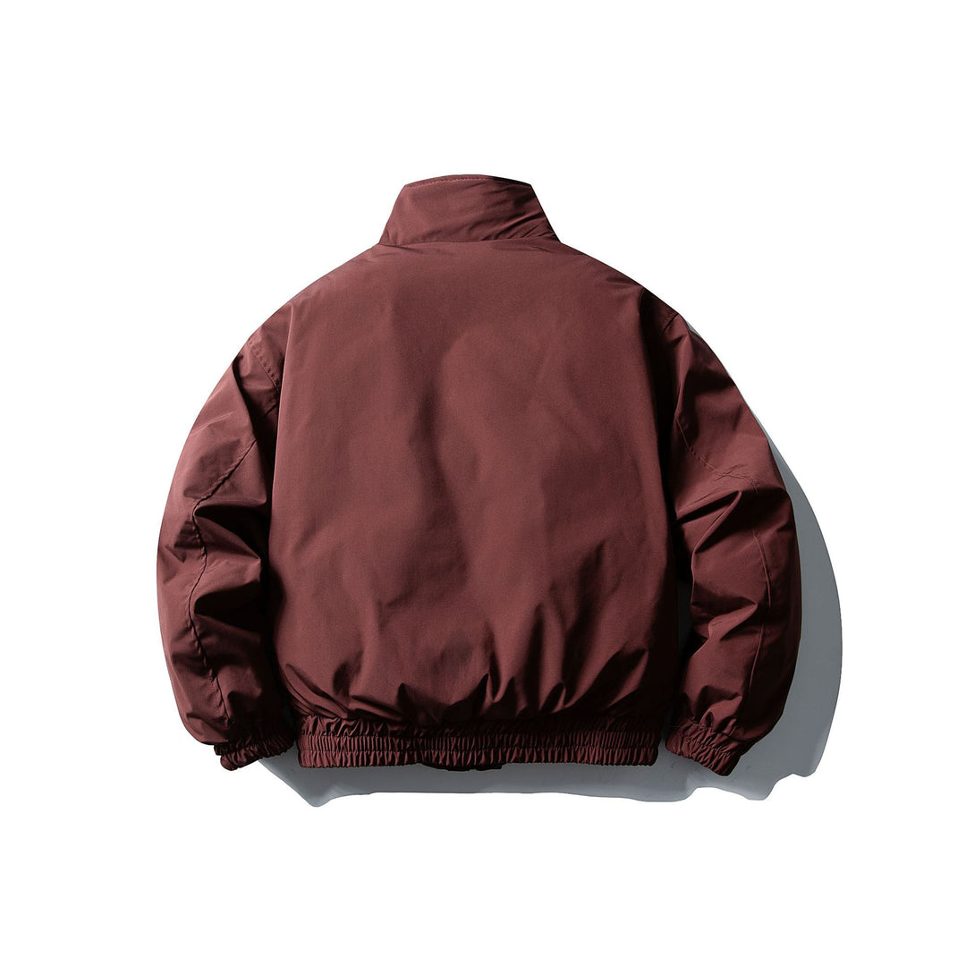 Herren Kurzboxy Thermo‑Bomber mit hohem Stehkragen und aufgesetzten XXL‑Taschen Echoarchiv