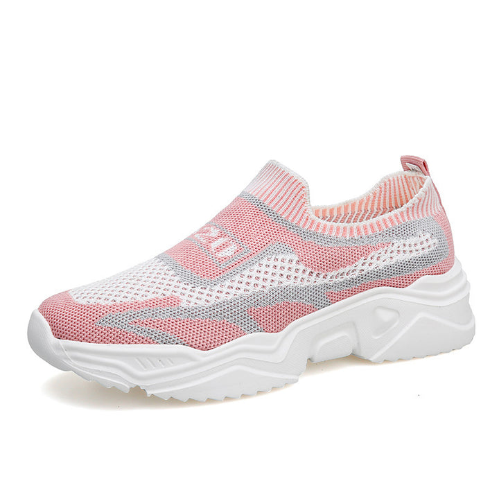 Damen nan nahtloser Strick-Sneaker mit sockenartigem Einstieg und geformter Komfortsohle Echo Archiv