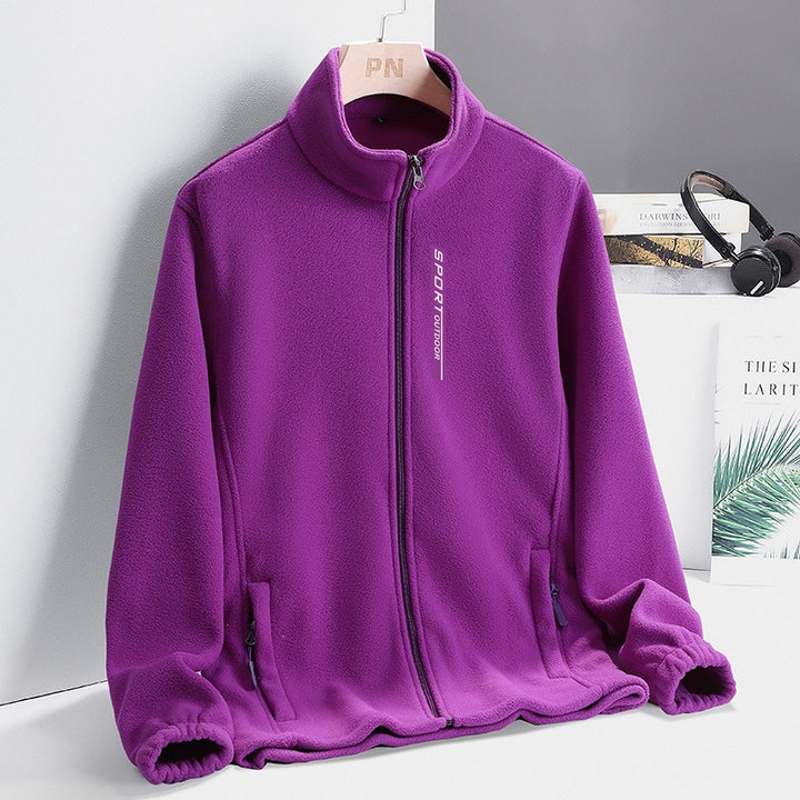 Herren Sportliche Fleecejacke Echo Archiv