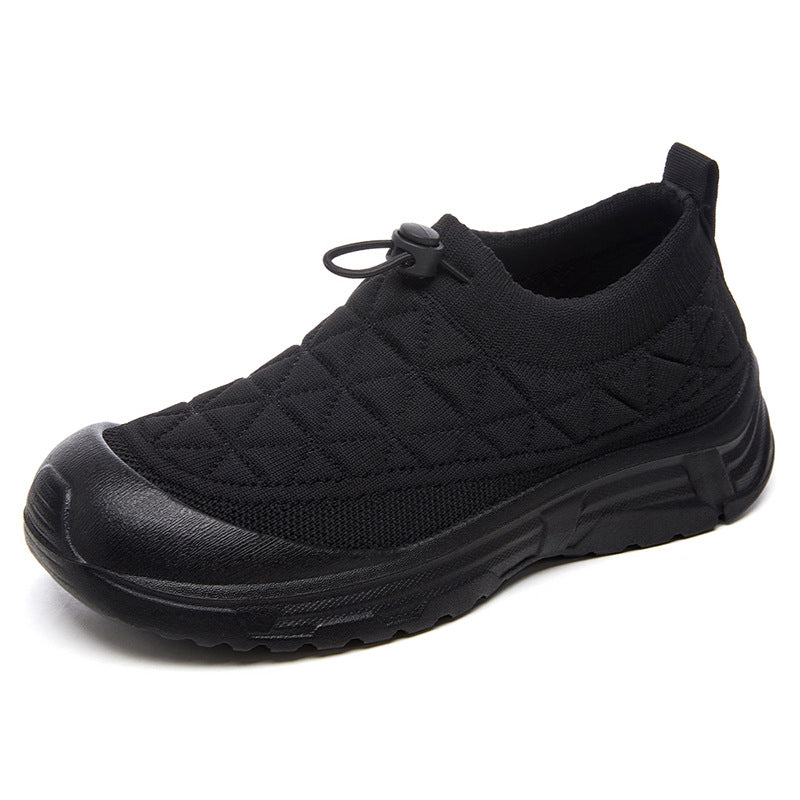 Damen nan gesteppter Slip-On Winterhalbschuh mit Quick-Lock Kordelzug, elastischem Schaft und rutschfester Profillaufsohle Echo Archiv