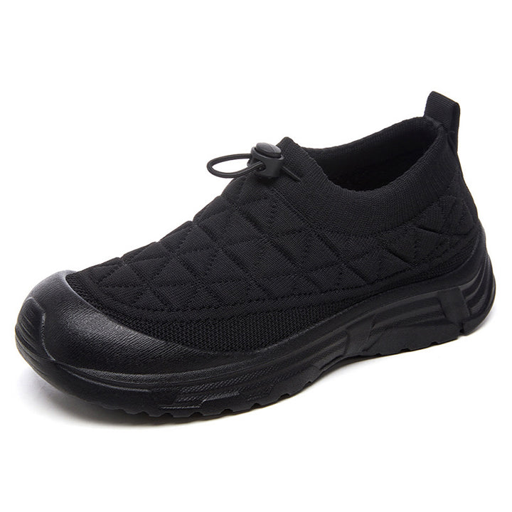 Damen nan gesteppter Slip-On Winterhalbschuh mit Quick-Lock Kordelzug, elastischem Schaft und rutschfester Profillaufsohle Echo Archiv