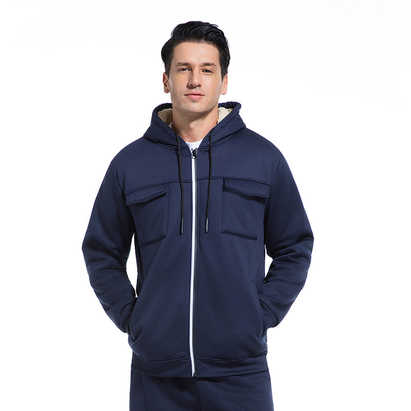 Herren Bequeme Kapuzenjacke Echo Archiv