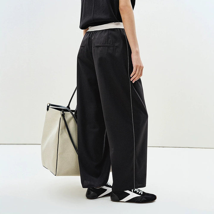 Damen Elegante Weite Hose Echoarchiv