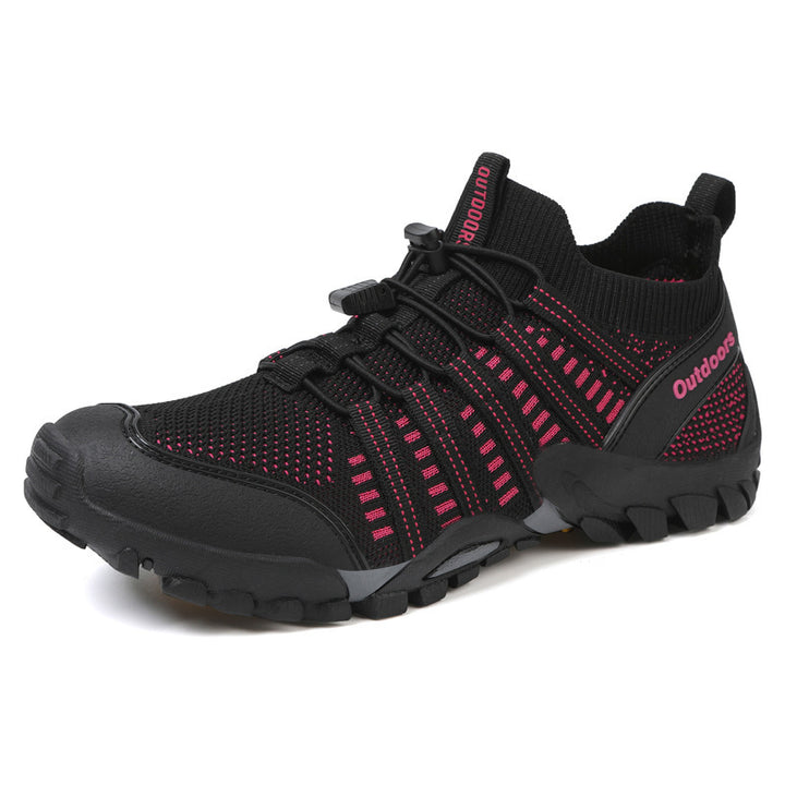 Unisex nan knöchelhoher Funktions-Sneaker mit Schutzkappe, Schnellzugverschluss und profilierter Gummisohle Echo Archiv