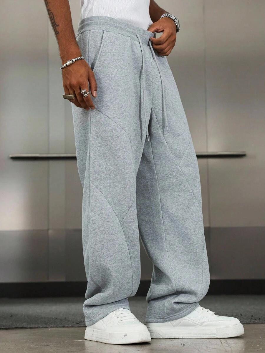 Herren Lässige Oversized Jogginghose Echo Archiv