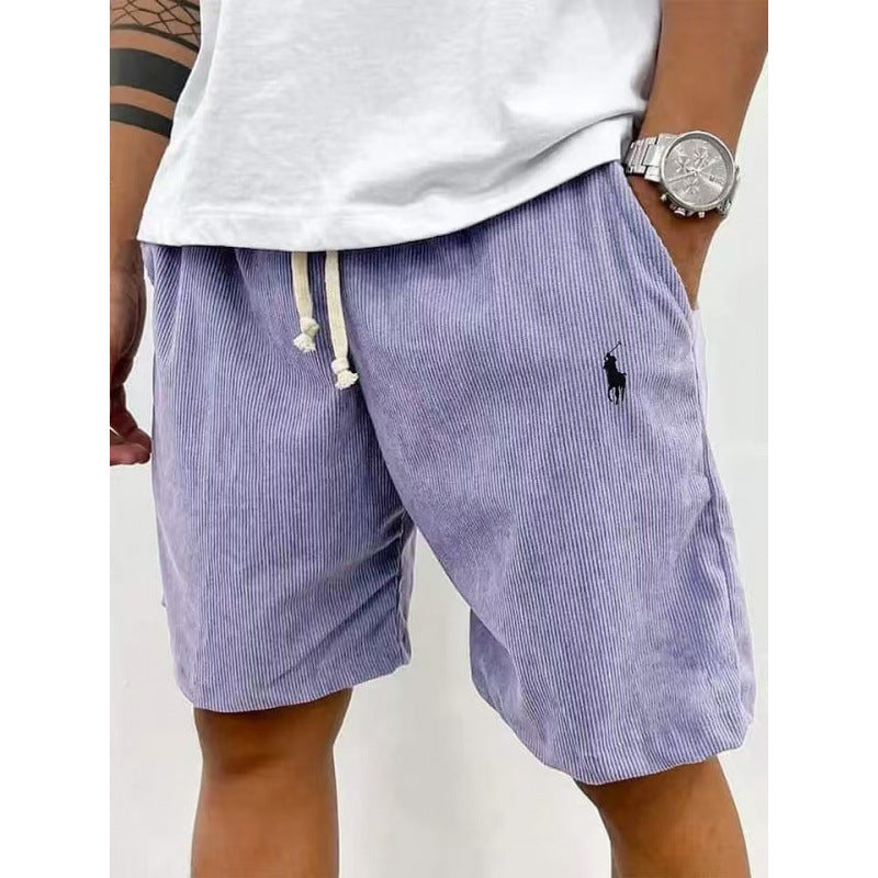 Herren Freizeithose aus weichem Baumwoll-Mix mit Gummizug DMCA do not reactivate – Sorevano