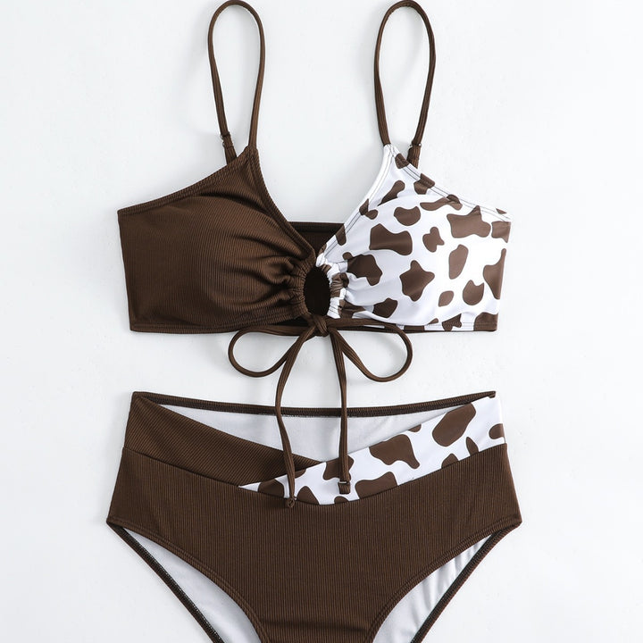 Damen Triangel-Bikini mit verstellbaren Bindebändern und innovativem Design Echo Archiv