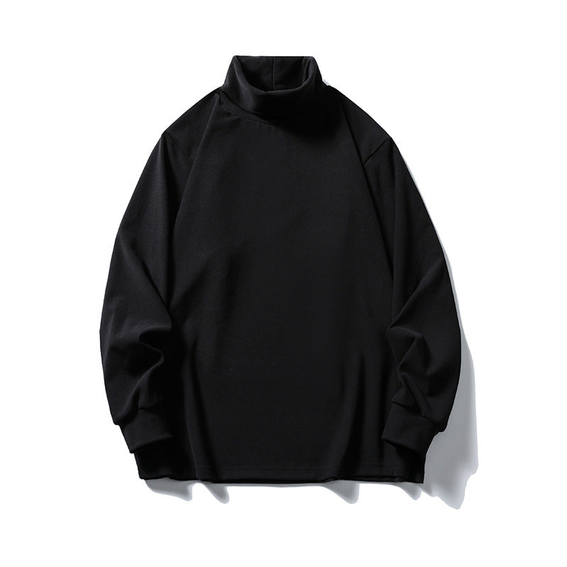 Unisex Oversize-Halbrollkragenpullover aus feinem Jersey mit Raglanärmeln und gerippten Bündchen Echo Archiv