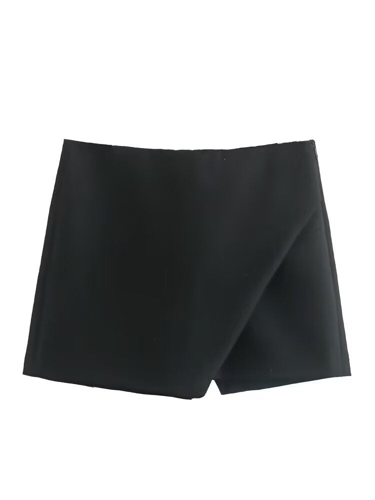 Damen modische Wickel-Shorts aus hochwertigem, elastischem Material Echo Archiv