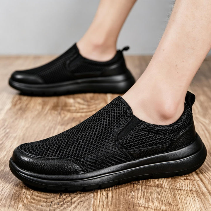 Herren Atmungsaktive Slip-On Sneakers Echoarchiv